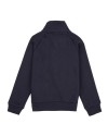 Sweat-shirt enfant garcons Tommy Hilfiger MONOTYPE TAPE ZIPTROUGH Marine